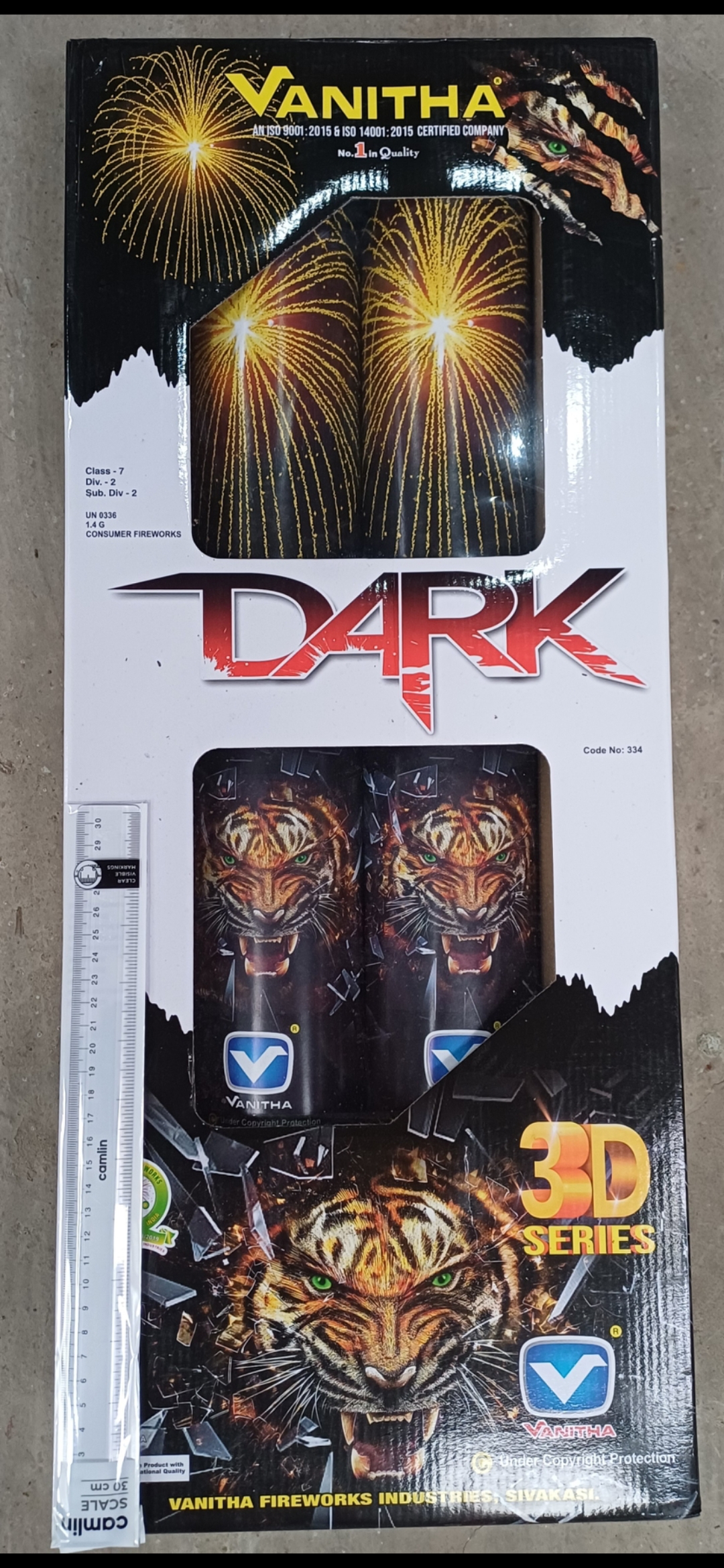 DARK 3D 4 INCH SHOT
